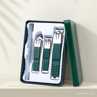 4PC Nail Clippers Set Manicure Pedicure Kit Fingernail and Toenail Trimmer Set with Storage Box for 