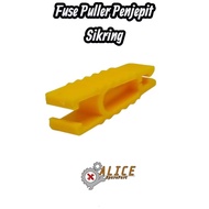Fuse Puller Universal Motorcycle and Car Fuse Clamp Bonus Fuse