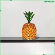 Sparkling Crystal Pineapple Ornament Decorative Fruit Figurine Statue Photo Props Office Bedroom Dec
