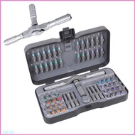 Ahead Completed 66 In 1 Screwdriver Set For Furniture Assembly Electronics And Bike Repair Magnetic 