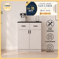 [SIAP PASANG] Como Home Kitchen Cabinet (KC801) | Pantry Cabinet | Dry Kitchen | Ready Stock