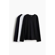 H&M(H&M) Men's 3-pack Regular Fit Jersey tops 0890930_9