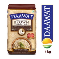 Daawat Quick Cooking Brown Basmati Rice 1Kg (Laz Mama Shop)