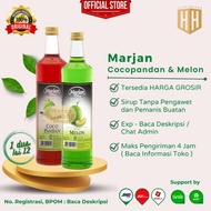 PROMO MARJAN SIRUP MELON / COCOPANDAN 460ml 1 Dus, ( 1 Dus isi 12 btl