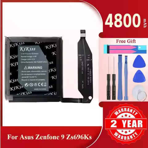 C11P2102 Battery For Asus Zenfone 9 ZS696KS Zenfone9 Replacement Batteries Rechargeable Battery + Fr