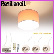 RESILIENCI1 Lamp Holder, Wire Connector Ceramic Head Bulb Base, High Quality G4/G5.3/G9 10cm G4 Sock