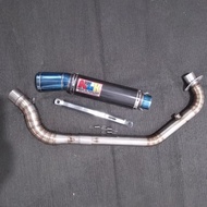 NLK open Exhaust for RS150 RSX Honda GTR150 Motorcycle