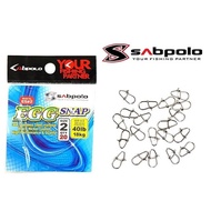 SNAP,SABPOLO STAINLESS STEEL EGG SNAP BN (SES)