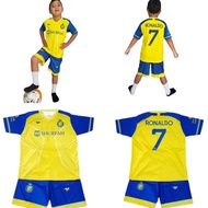 Directly Send the Latest Al Nassr Ronaldo Children's Football Jerseys / Al Nassr Ronaldo Children's 