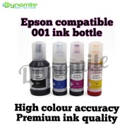 Epson compatible printer 001 ink bottles