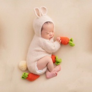 Gentleman Hundred Days Baby Photography Hundred Days Full Moon Photo Baby Theme Clothes Rabbit Costu
