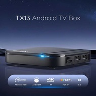 TANIX TX13 Set Top Box h618 Android14 BT5.0 4k 3D wifi6 HD TVBO