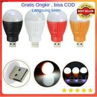 Mini USB Bulb USB Light 3Watt Led Bulb Mini Emergency Light Lamp