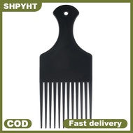 SHP Wide Teethb Hair Pick Plasticb for Curly Afro Hair Styling