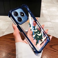 YBD Phone Case For OPPO Realme C53 C51 C63 C61 Realme Note 50 Narzo N53 N63 Christmas Tree Full-Wrap