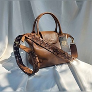Tas Kulit Selempang Handbag LC QQ Tali Grafir SDL346