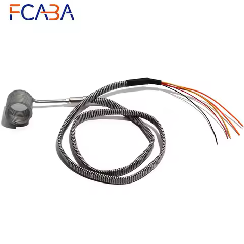 FCABA 19mm ID 25~50mm Height Spring Heating Coil 4.2*2.2mm Section Size 110V/220V/380V Band Heater w