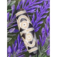 💥Ready Stock💥 37.1mm X 11mm 八眼水纹天珠 8 Eyed Water Wave Dzi 8 Eyed Fortune Wave Dzi CW3057