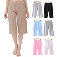 3/4 Women Casual Pant Women's Home Casual Pants 3 Quarter Pants Women 3/4 Pants for Women 3 Quarter 