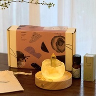開運水晶柱擴香燈禮盒 黃水晶擴香 開運招財 smellscape