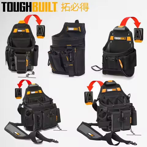 TOUGHBUILT Electrician Tool Storage Bag Series TB-CT-24 TB-CT-34 TB-CT-104 TB-CT-114 TB-229 Multi-fu