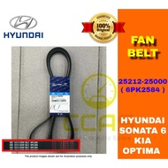 HYUNDAI FAN BELT 25212-25000 ( 6PK2584 ) HYUNDAI SONATA 6 KIA OPTIMA TALI KIPAS