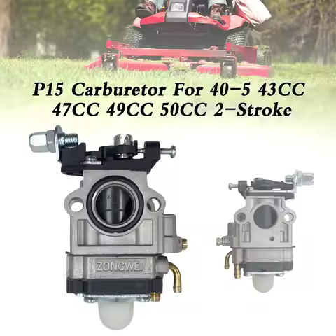 MP15 Gasoline Grass Trimmer Accessories Brush Cutter Engine Carburetor 40-5 44-5 43cc 52cc 15MM