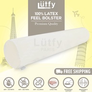 **Prestigious Quality** Lutfy Paris Latex Feel Bolster High Resiliency Bantal Peluk Bolsters Medium 