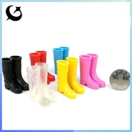 [FIREFLY1] Dollhouse Decoration Mini Colorful Rain Boots Miniature Dolls Accessories 1/12
 OOO