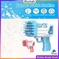 Electric Bubble Machine Bazooka Bubble Machine Portable Outdoor Bubble Blowing Machine Children's Bu