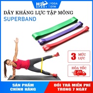 Gym resistance elastic rubber bands, Superband resistance bands