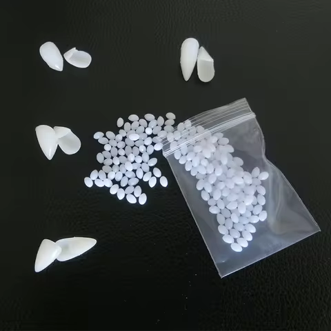 Halloween Fake Teeth Cosplay Vampire Fangs Retractable Teeth Dress Costume Tooth Gift Party Decorati