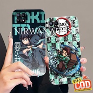 HP Softcase Realme 8ihp - Nalzo 50 4G - Realme 8 4G - Realme 8 pro - Realme 8 5G Motif Demon Slayer 