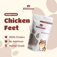 THE BARKHAUS Dehydrated Chicken Feet - 100% Chicken Feet (65gr) - Dog & cat snacks