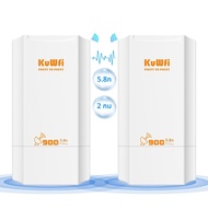 KuWFi 900Mbps Wifi Repeater 5.8G Wireless Bridge Wifi CPE Bridge Long Range Extender AP Access Point