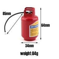 Metal Mini Simulation Fire Extinguisher For 1/10 RC Crawler Car Axial SCX10 90046 Trxs TRX4 TRX6 RC4