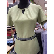 2021 Deped Uniform for teachers (fabric only) QUALITY FABRICS w/ Embroidery, zipper, buttons