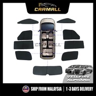 Toyota Alphard Vellfire 2024 2025 40 Series AH40 Rear Front Side Door Window Split Sunshade Design T