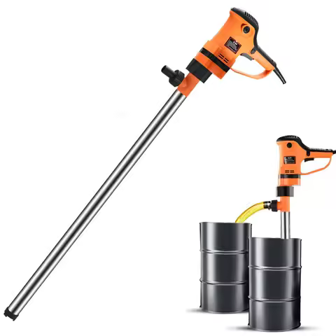 Fuel Transfer Pump for Diesel coal oil 220V Bucket-type electric oil pump Corrosion-resistant liquid