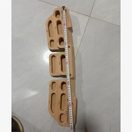 [lzdjlmy1zs] Climbing Hangboard Rock Climbing Training Board Strengthener Training Finger Hold Finge