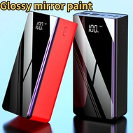 【Ready Stock】PowerBank 150000mah Mirror Digital Display 4 Outputs 3 Inputs Large Capacity Power Bank