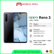 OPPO RENO 3/RENO3 5G/5G HP/HP MURAH/Smartphone/RAM 12GB/ROM 256 GB/NFC48 MP KameraFlash Charge VOOC 3.0 20X Digital Zoom