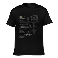 Aviation Themed Boeing B17 Flying Fortress Bomber Top Quality Men'S Tshirts