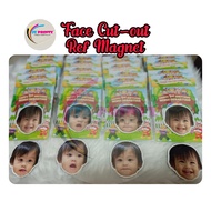 Face Cut-Out Ref Magnet Souvenir