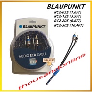 ORIGINAL BLAUPUNKT AUDIO RCA CABLE OXYGEN FULL COPPER RC2-05S / RC2-12S / RC2-20S / RC2-50S