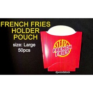FRIES HOLDER BIG, 50 pcs pack
