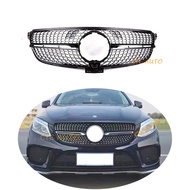 Car parts Black chrom sliver Diamond front bumper grille for Mercedes Benz GLE CLASS X292 Coupe C292