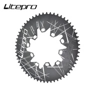 Litepro Oval Dual BCD 110 130MM Chainring Folding Bike 54 56 58T Crankset Bicycle Chainwheel