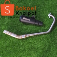 Exhaust AKRAPOVIC PNP R15/LC135/FZi 150/RS150/Y15/Y15ZR/SUZUKI RAIDER150
