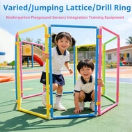 Hopscotch and Hoop Toy for Children, Sensory Integration Training, Crawling and Playing in Grids